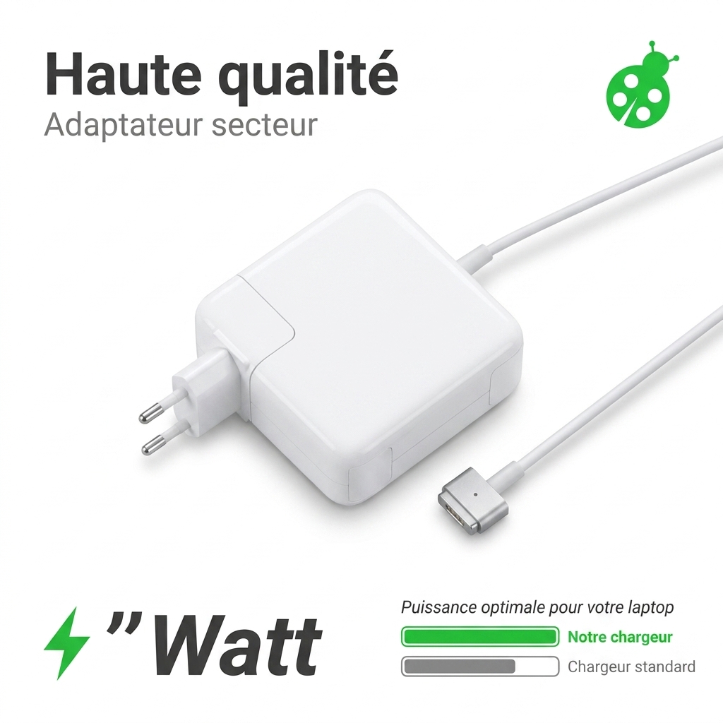 Adapter laptop  macbook air 13 début 2014