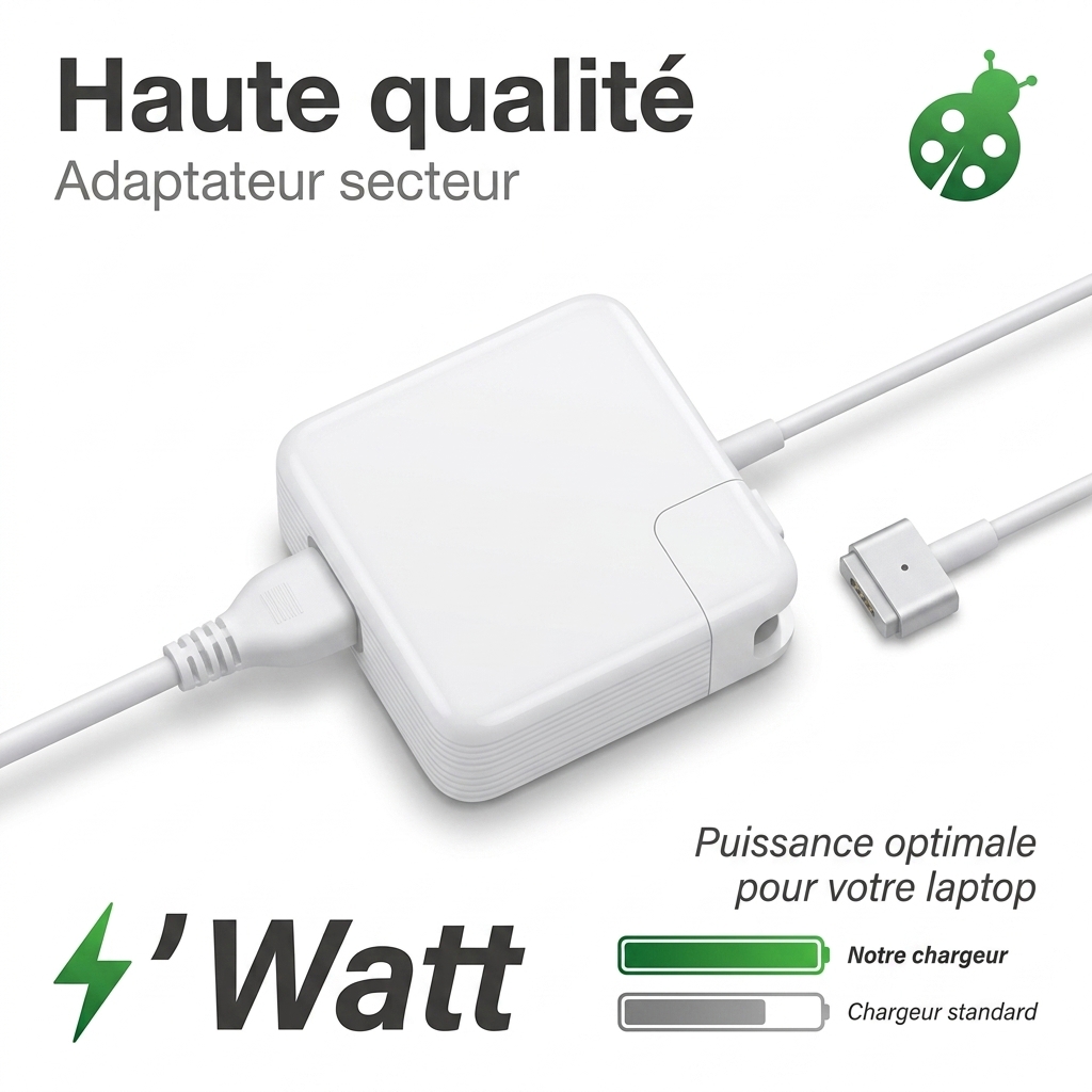 Adapter laptop  macbook pro retina display 15 a1398
