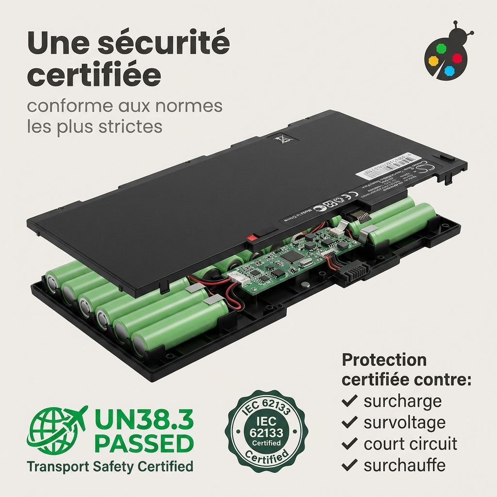 Battery laptop hp elitebook 840