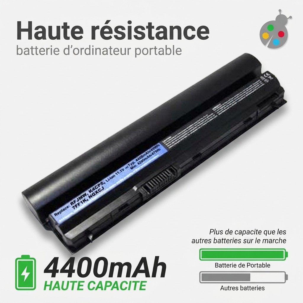 Battery laptop dell latitude e6120