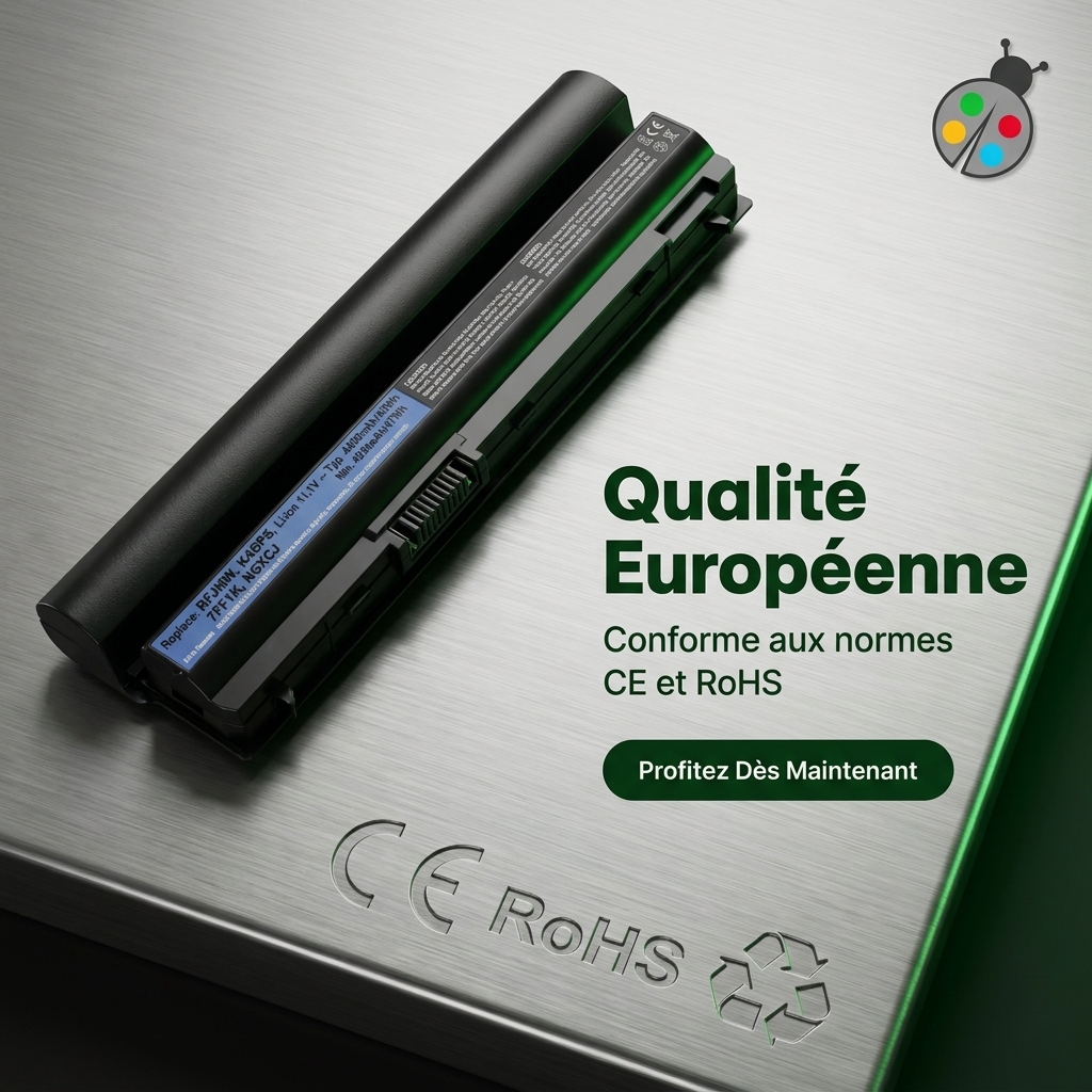 Battery laptop dell latitude e6120