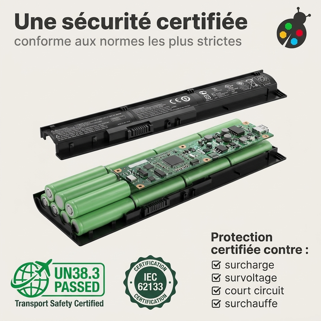 Battery laptop hp 17 p005ng