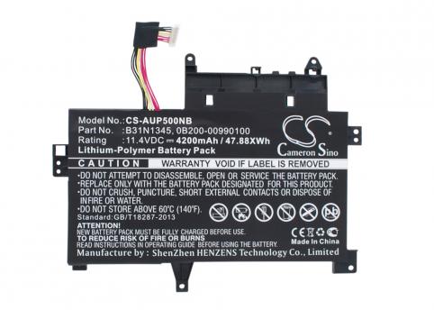 Battery for asus a45