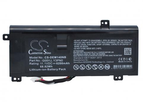 Battery for laptop alienware m14x r1