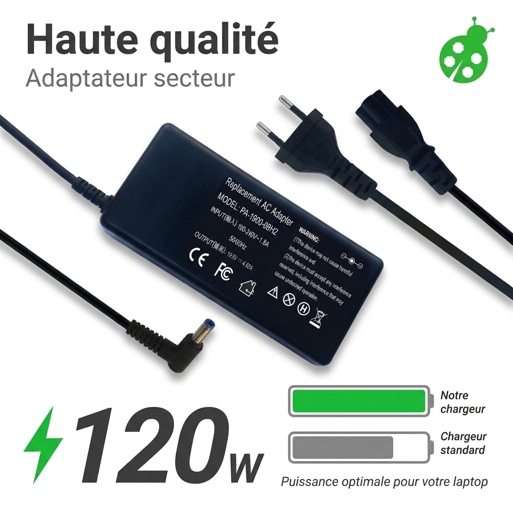 Adapter laptop hp  envy touchsmart 17 j103ea
