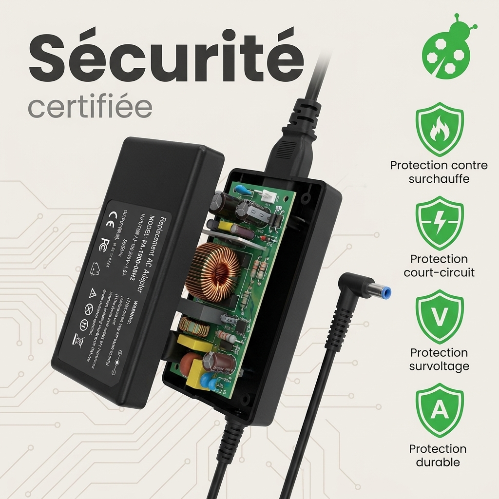 Adapter laptop hp  envy touchsmart 17 j103ea