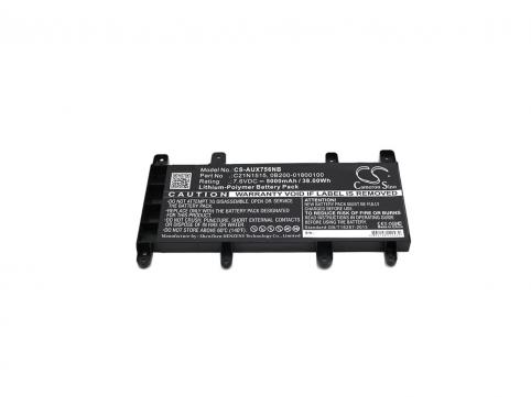 Battery for asus x756ux