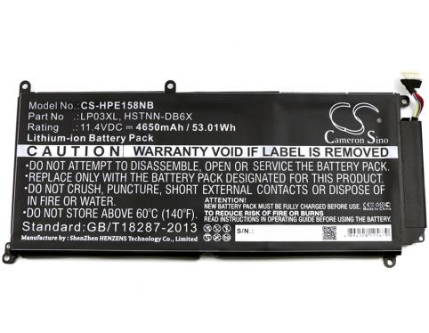 Battery  hp 807417 005