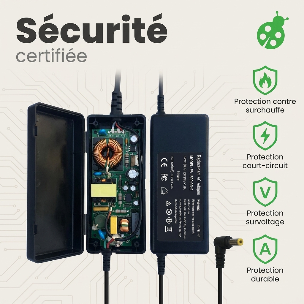Adapter laptop essentielb smart mouv 1508
