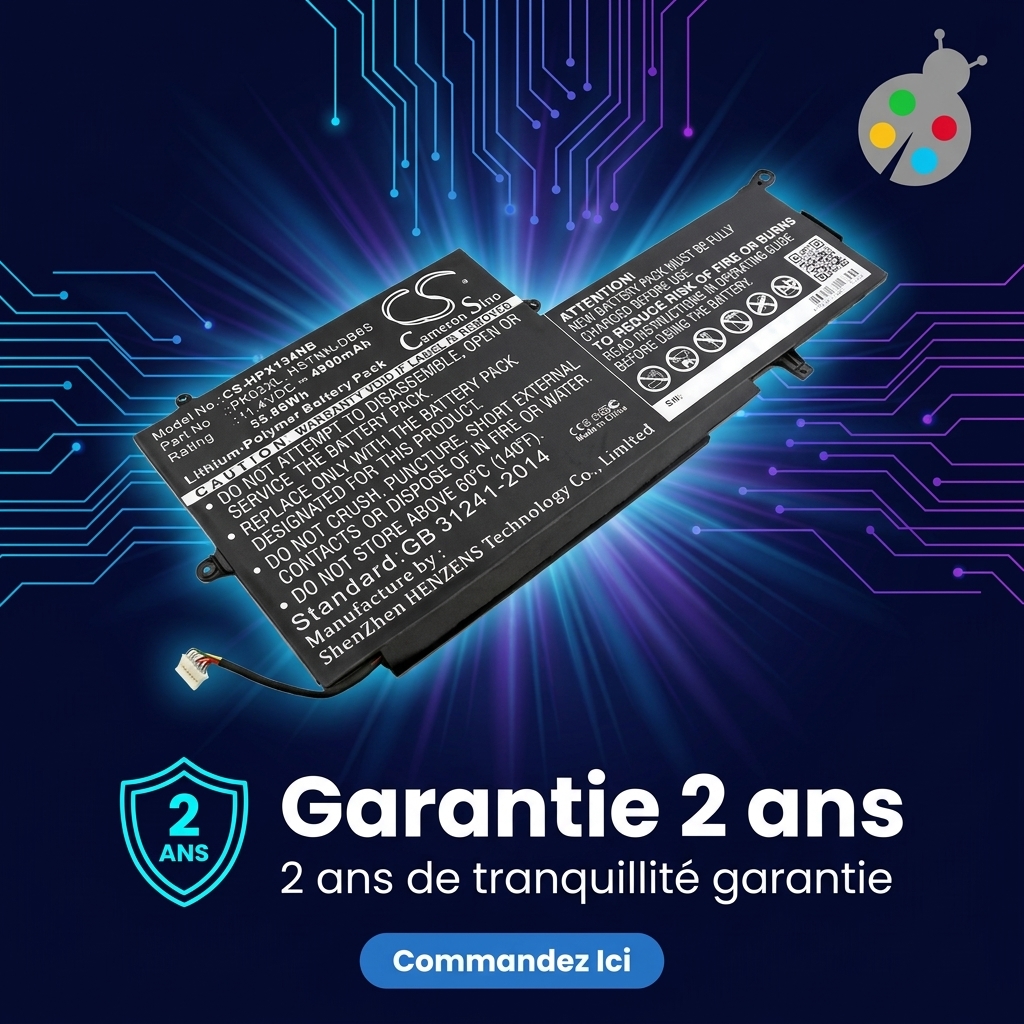 Battery laptop hp spectre 13 4000