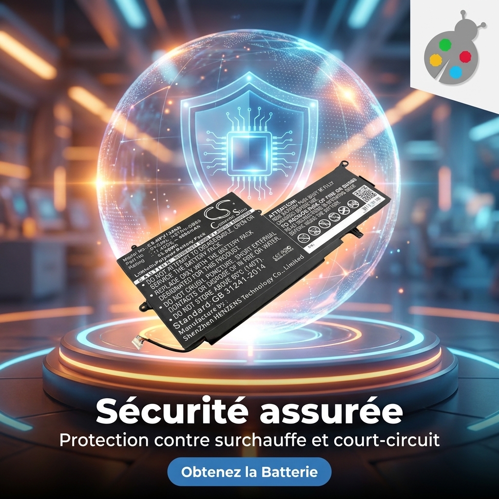 Battery laptop hp spectre 13 4000