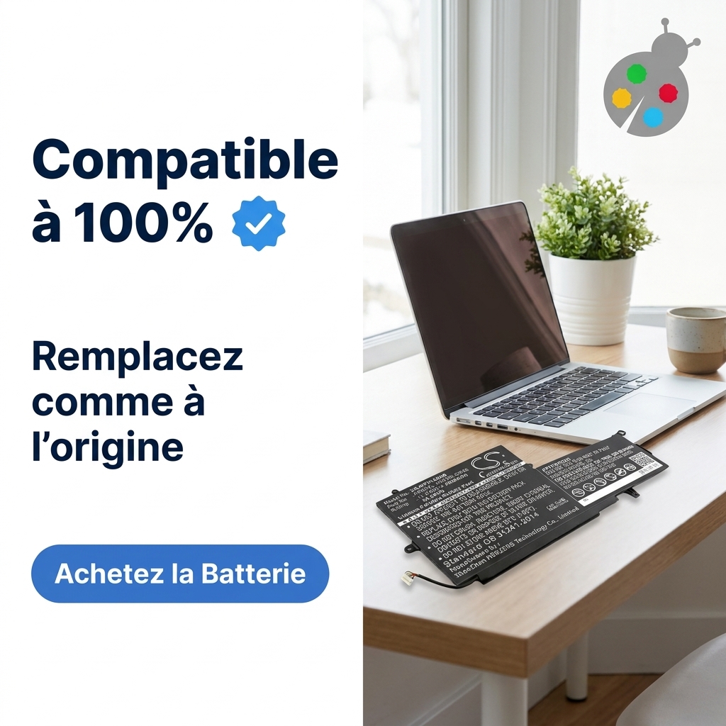 Battery laptop hp spectre 13 4000