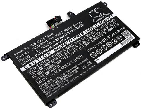 Battery for lenovo thinkpad p52s 20lb
