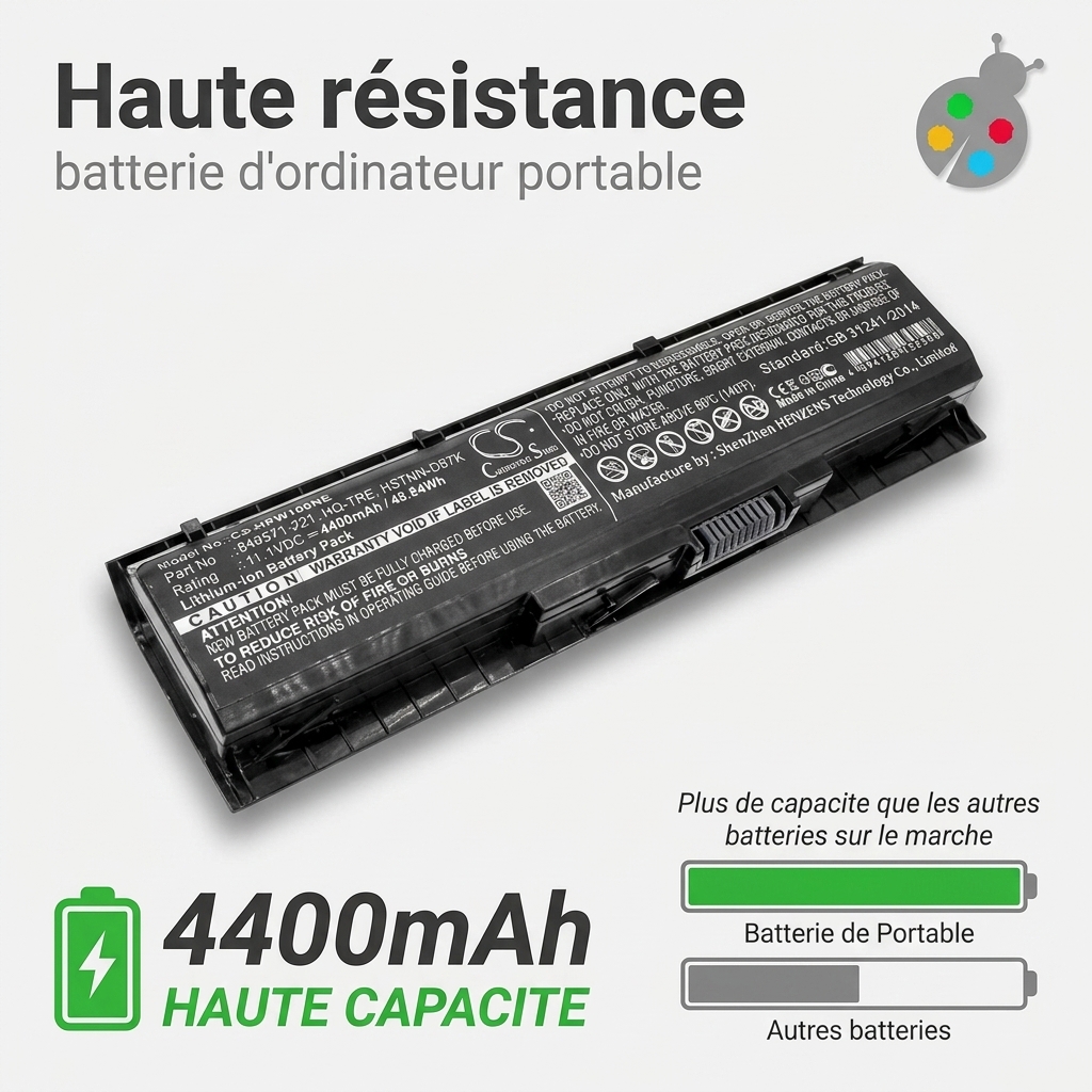 Battery laptop hp pavilion 17 ab303nf