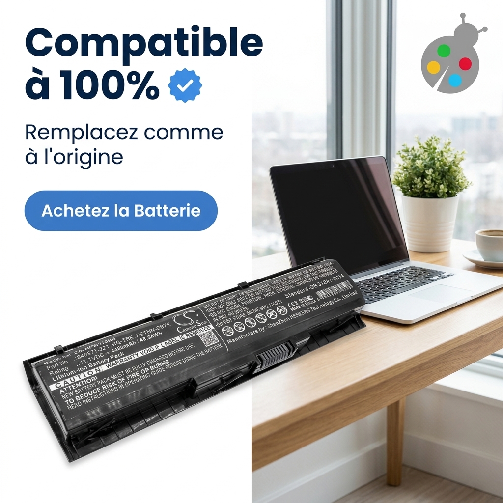 Battery laptop hp pavilion 17 ab303nf