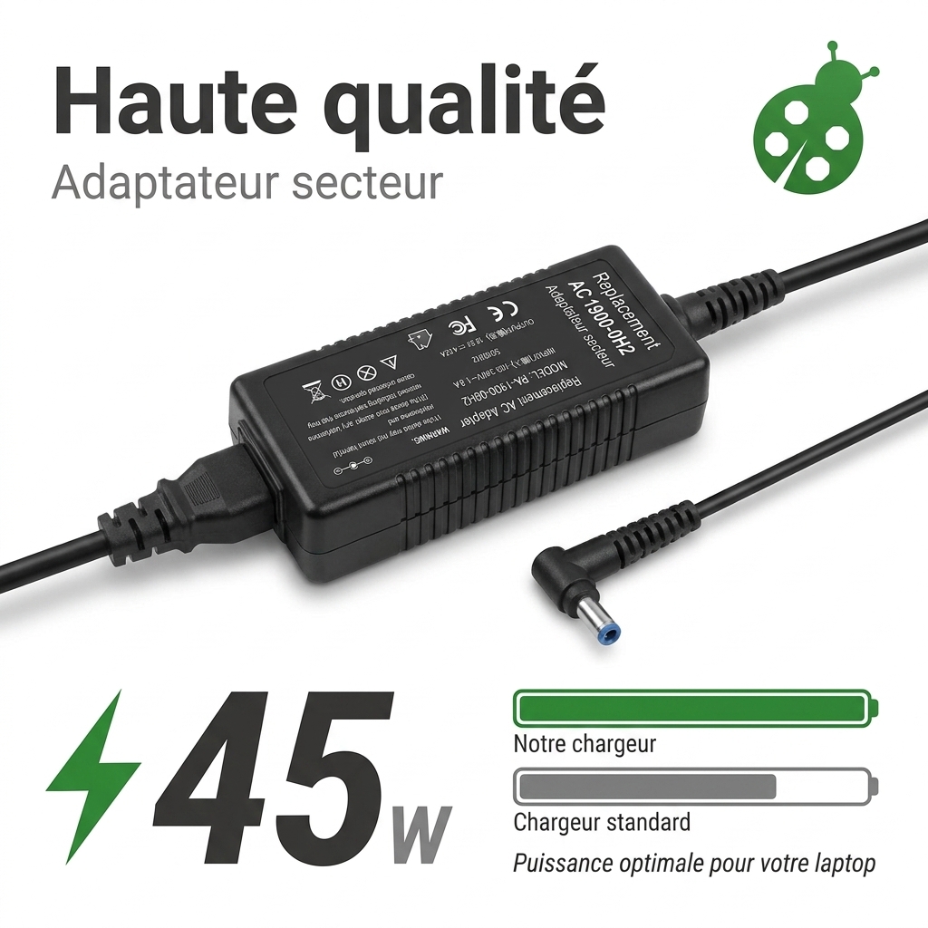 Adapter laptop hp  pavilion x360 14 ba008nf