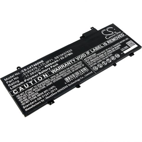 Battery for lenovo thinkpad t480s 20l7a00tcd