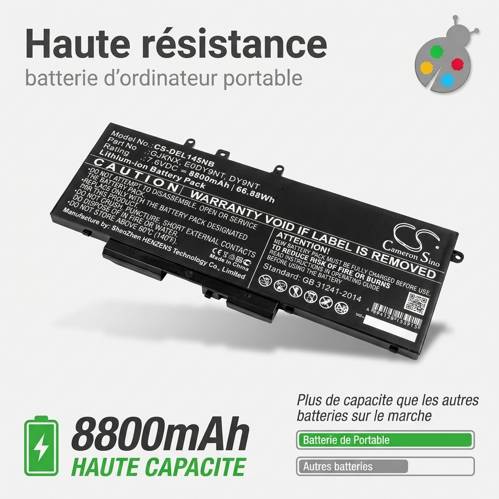 Battery laptop dell latitude 5290