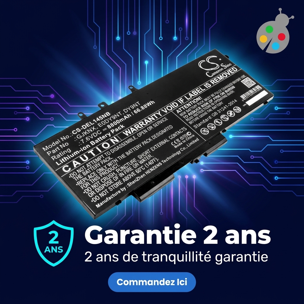 Battery laptop dell latitude 5290
