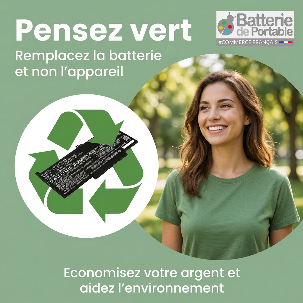 Battery laptop dell latitude 7290