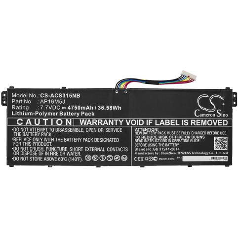 Battery  acer aspire 3 a315-21