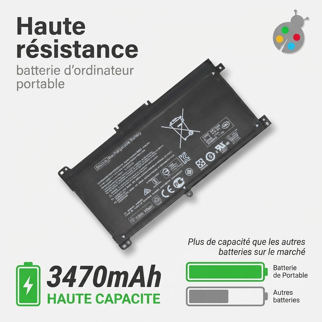Battery laptop hp pavilion x360 14 ba102nf