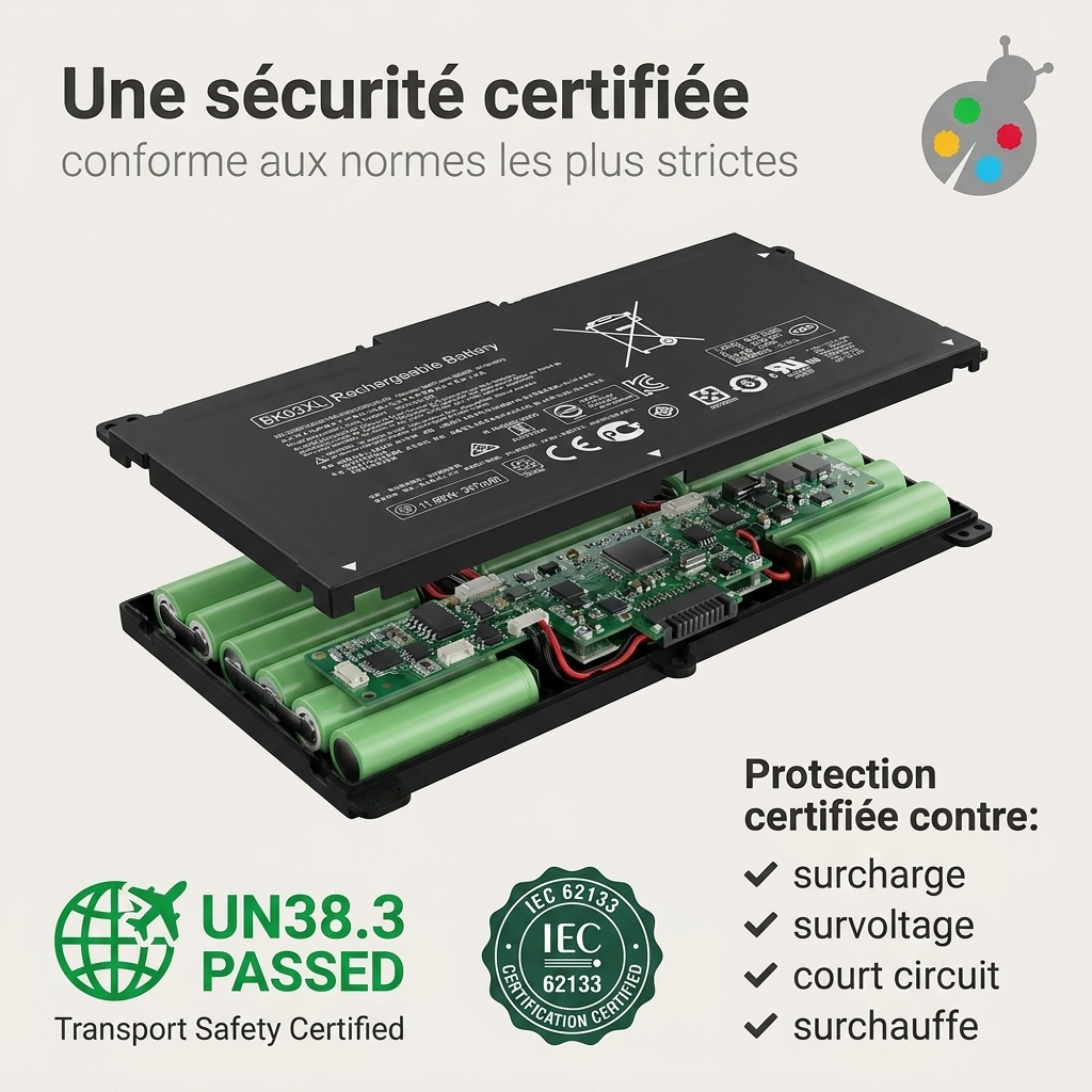 Battery laptop hp pavilion x360 14 ba102nf