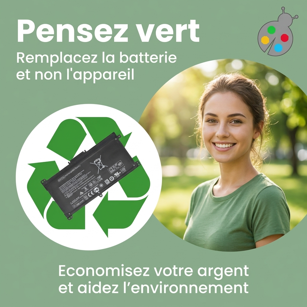 Battery laptop hp pavilion x360 14 ba102nf