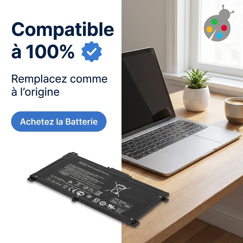 Battery laptop hp pavilion x360 14 ba102nf