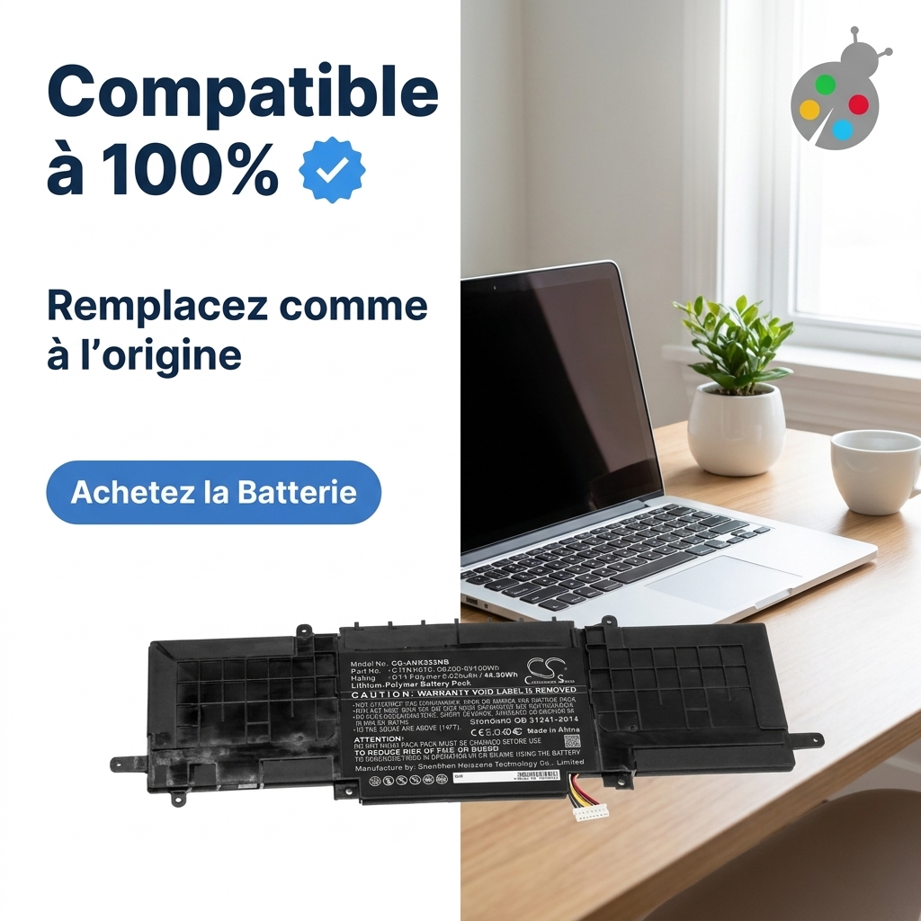 Battery laptop asus zenbook 13 ux333fn a4036t
