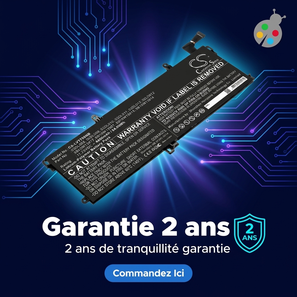 Battery laptop lenovo thinkpad t590 20n40018cd