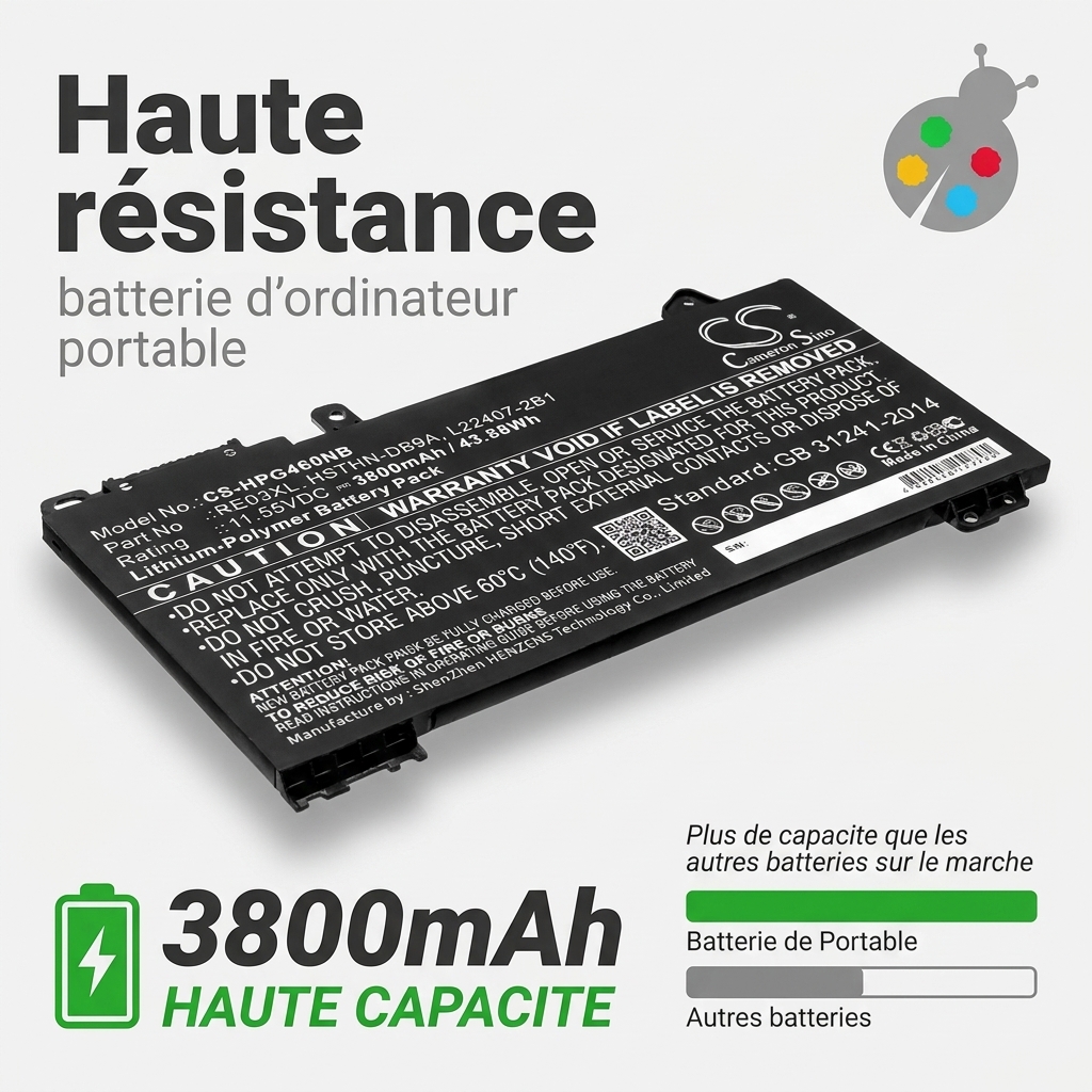 Battery laptop hp probook 450 g6 5tj97ea