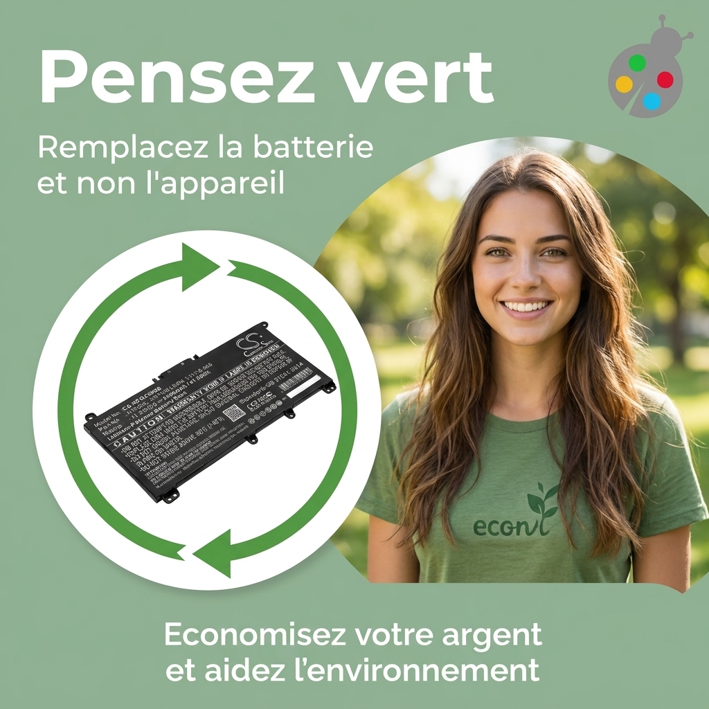 Battery laptop hp pavilion 15 db0205ng