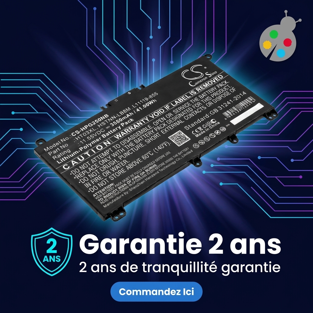 Battery laptop hp pavilion 15 db0205ng