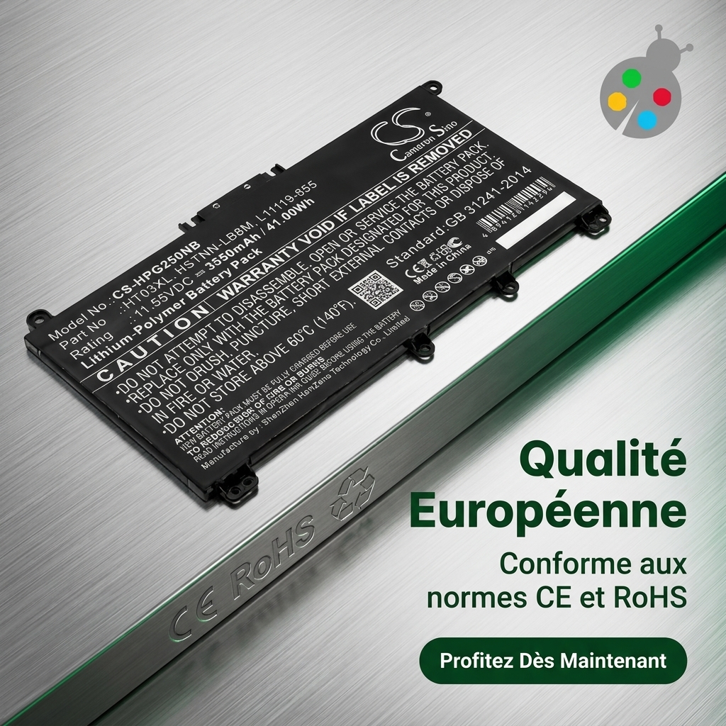 Battery laptop hp pavilion 15 db0205ng