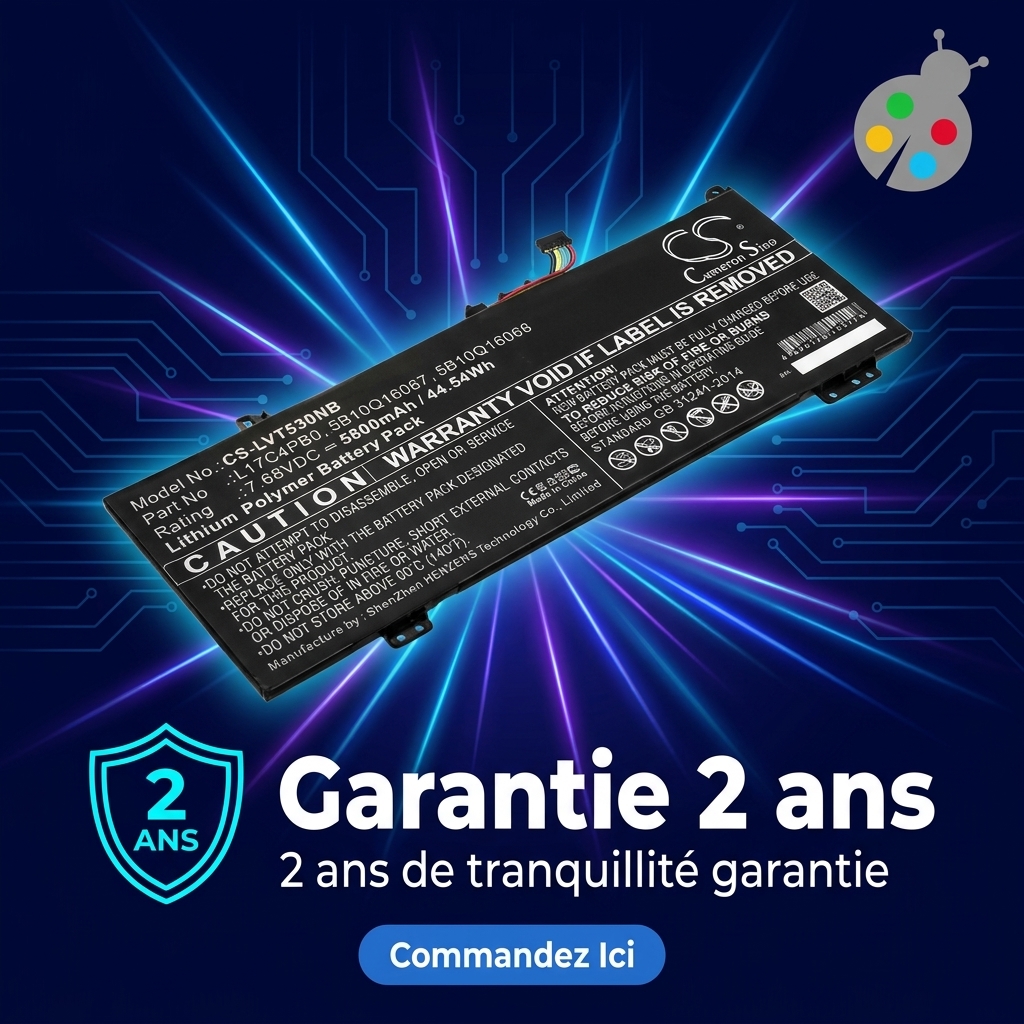 Battery laptop lenovo ideapad yoga 530 14ikb 81ek
