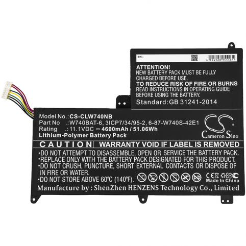 Battery for sager np2740