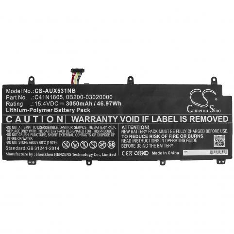 Battery for asus rog zephyrus s gx531gm-es013t