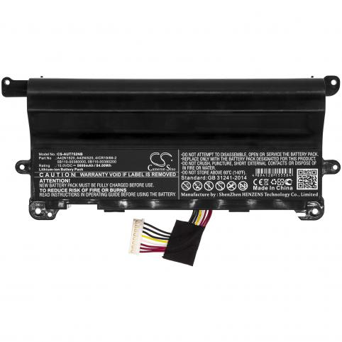 Battery for asus rog g752vy-gc304t