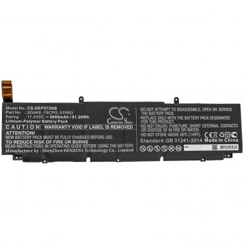 Battery  dell p92f001