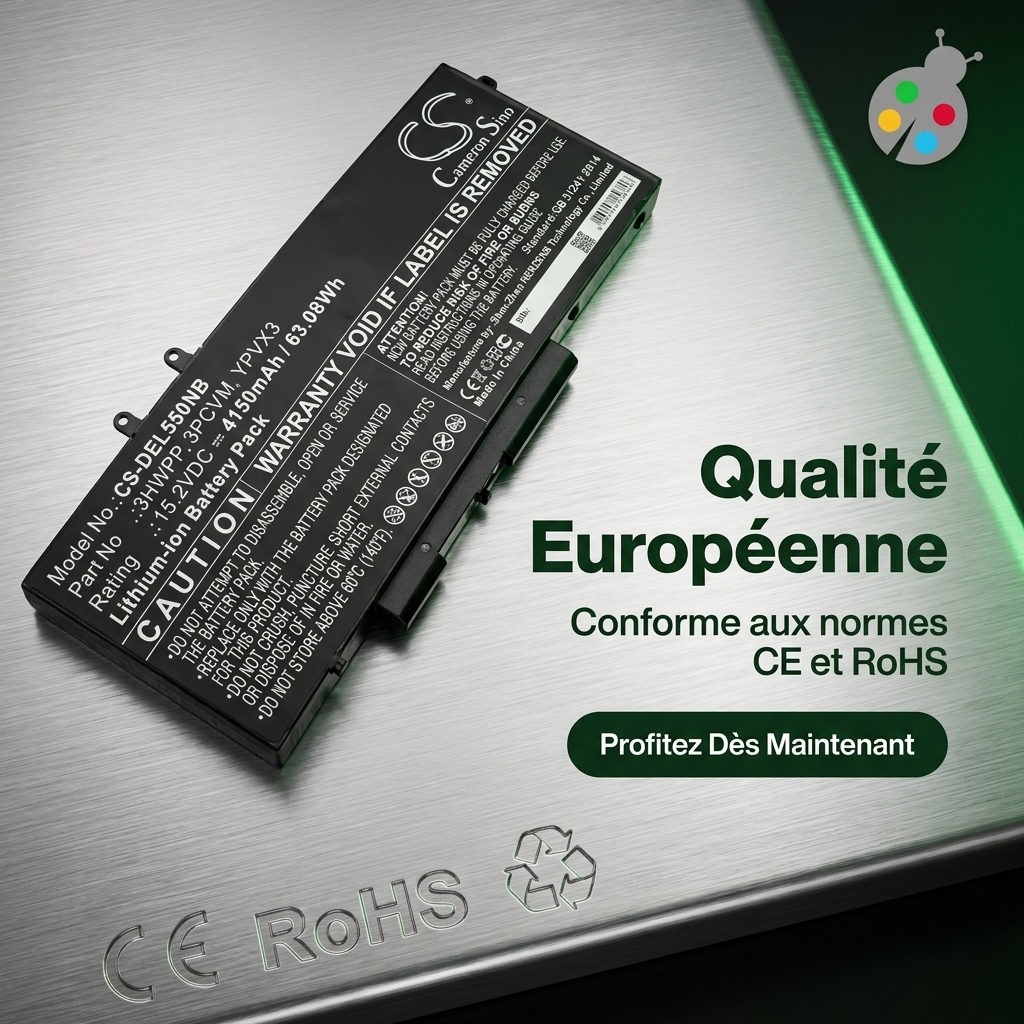 Battery laptop dell latitude 5510 0wd19
