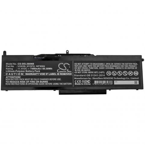 Battery for dell precision 3520