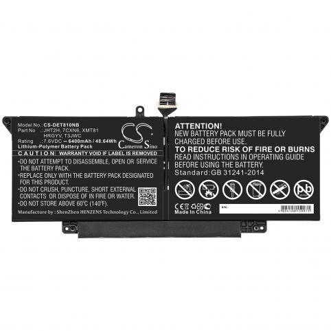 Battery for dell latitude 7410 14 touchsc