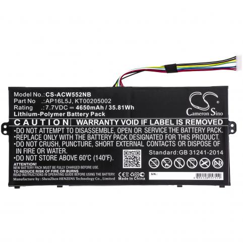Battery laptop acer spin 1 sp111 32n p45g