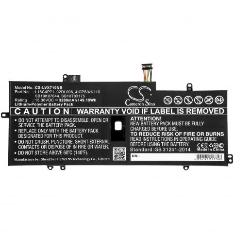 Refc battery l18l4p71