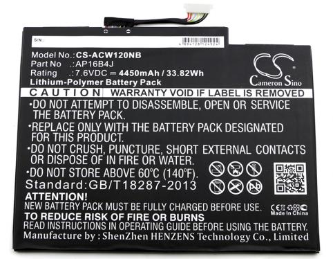 Battery for acer switch 5 sw512-52p-55ac