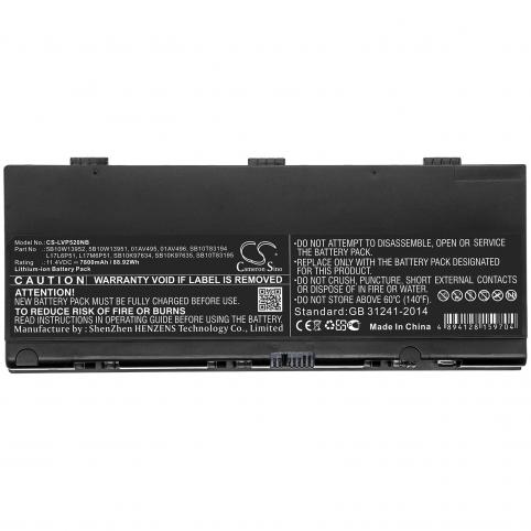 Battery laptop lenovo thinkpad p52 m00