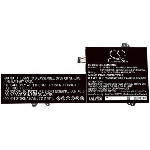Battery  lenovo l16c4pb2