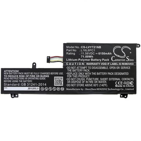 Battery for lenovo yoga 720-15ikb 80x7
