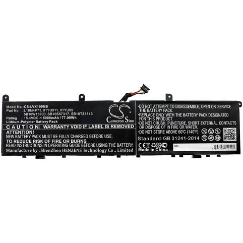 Battery for lenovo thinkpad p1 2019 20qta00dcd